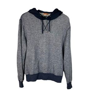 Jack Spade Navy Pullover Hoodie, Size L